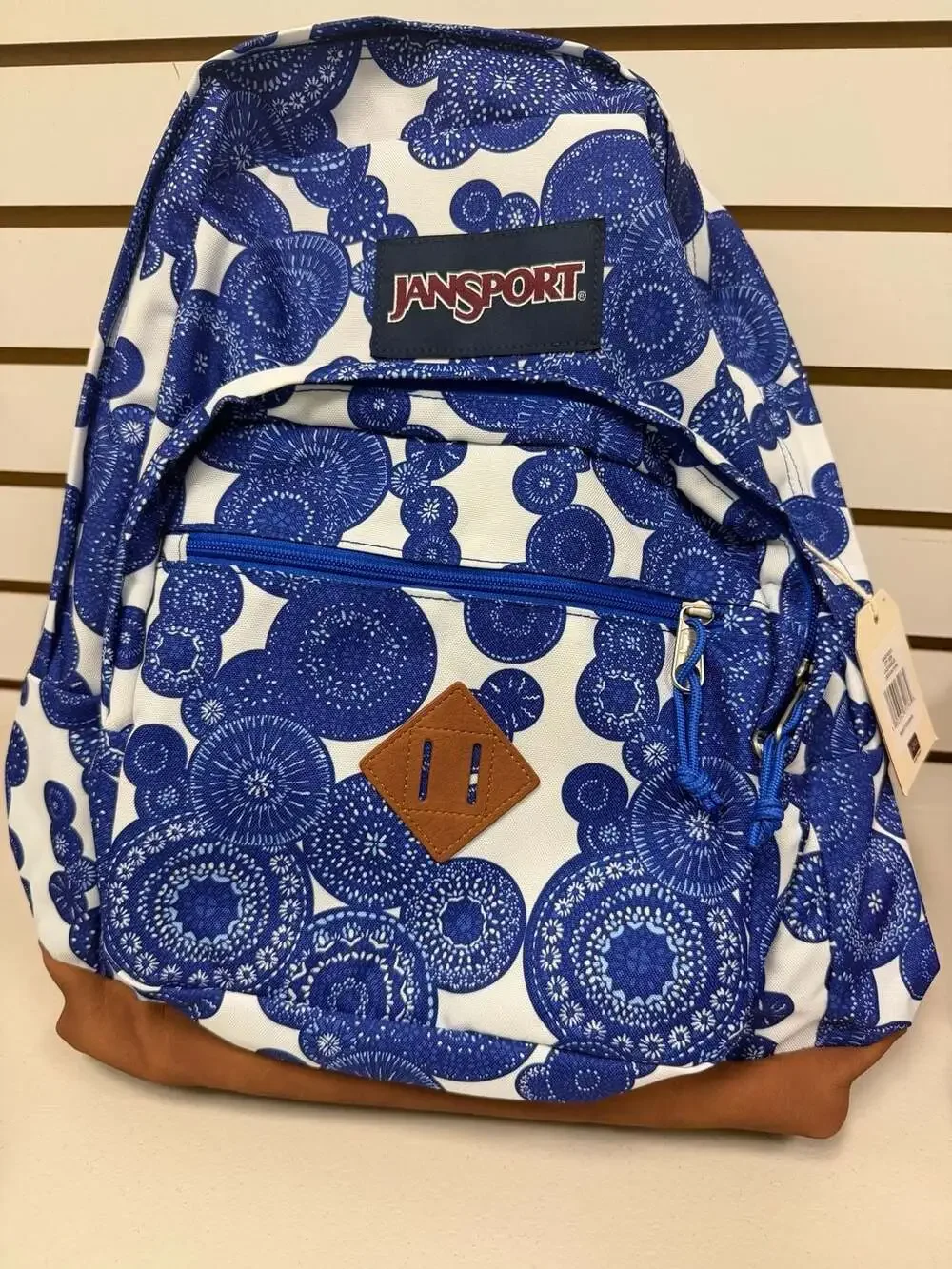 JanSport City View Backpack in Lace Bubbles Print  NWT
